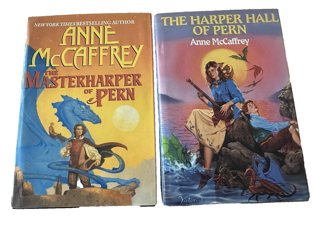 Anne McCaffrey, 2 BKS The Harper Hall of Pern&The Masterharper of Pern HC/BC/DJ